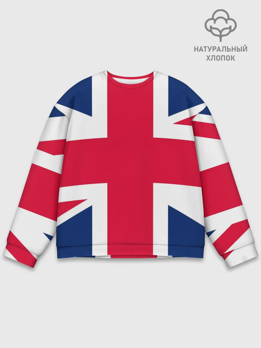 Мужской свитшот базовый / Великобритания
