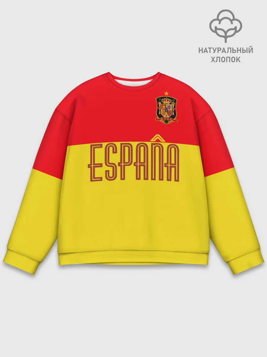 Мужской свитшот базовый / Сборная Испании по футболу
