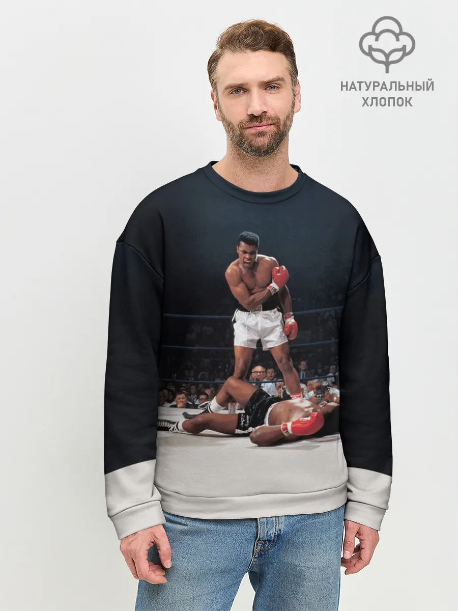 Мужской свитшот базовый / Muhammad Ali