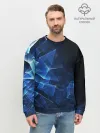 Мужской свитшот базовый / Светящиеся фигуры