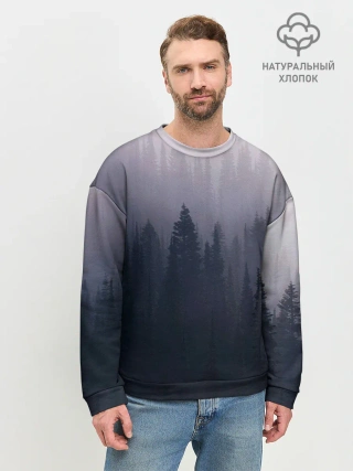 Мужской свитшот базовый / Лесок