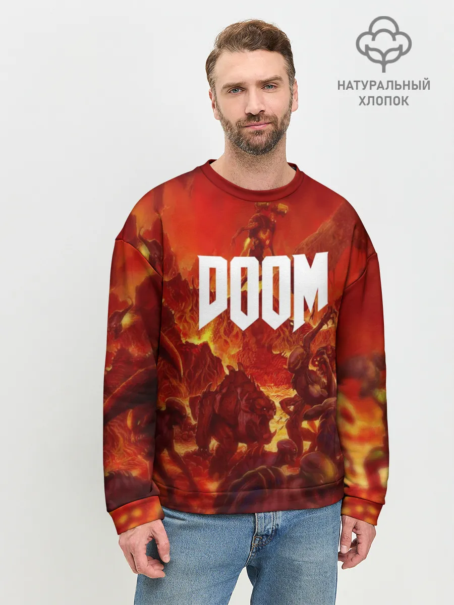 Мужской свитшот базовый / DOOM