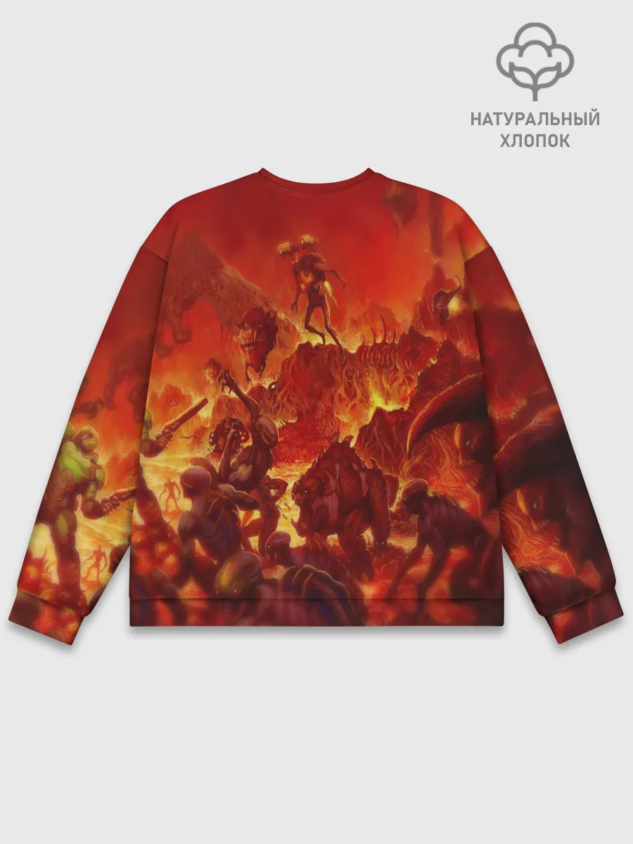 Мужской свитшот базовый / DOOM