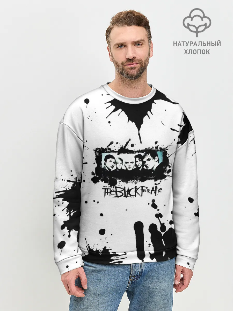 Мужской свитшот базовый / We are the black parade