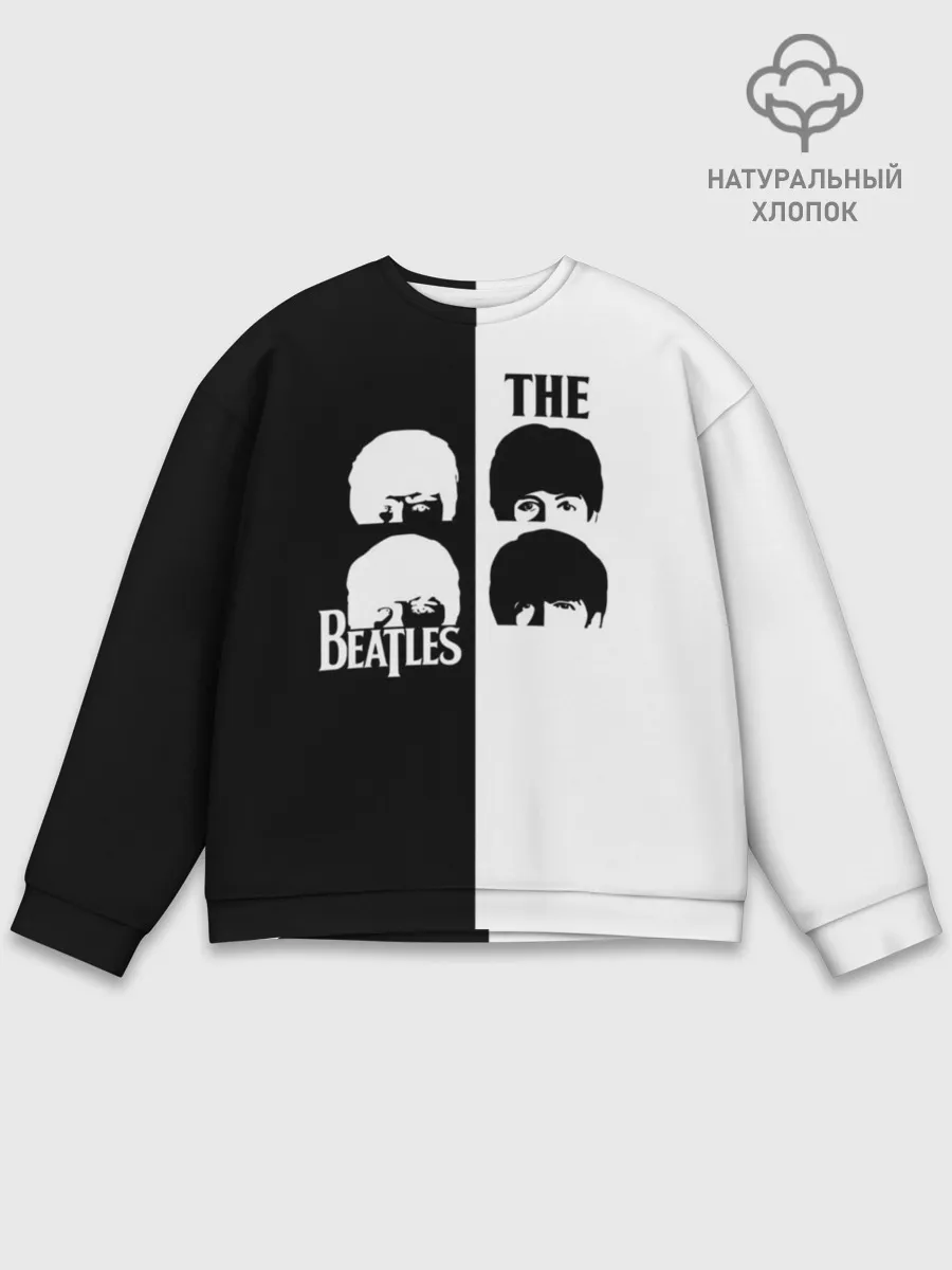 Мужской свитшот базовый / The Beatles