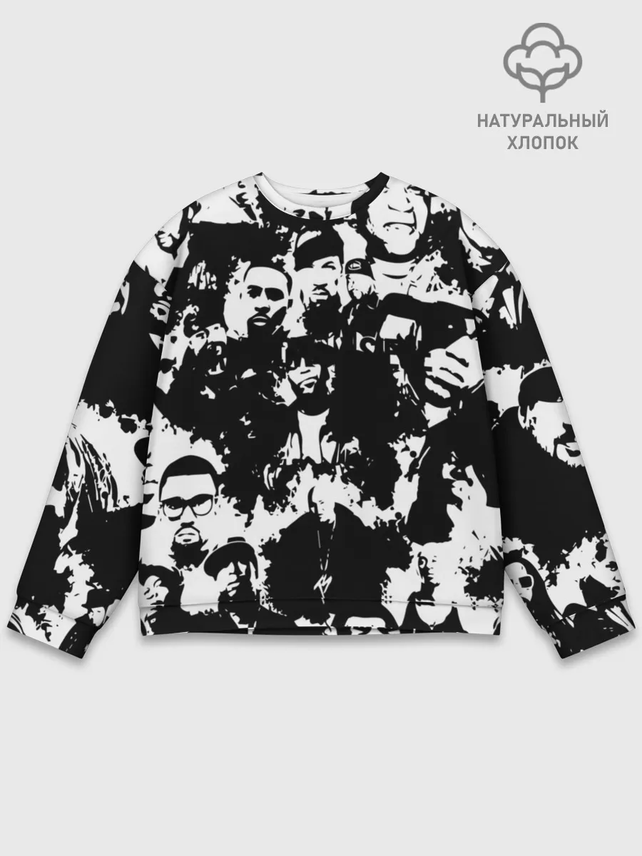 Мужской свитшот базовый / ЛЕГЕНДЫ РЕПА