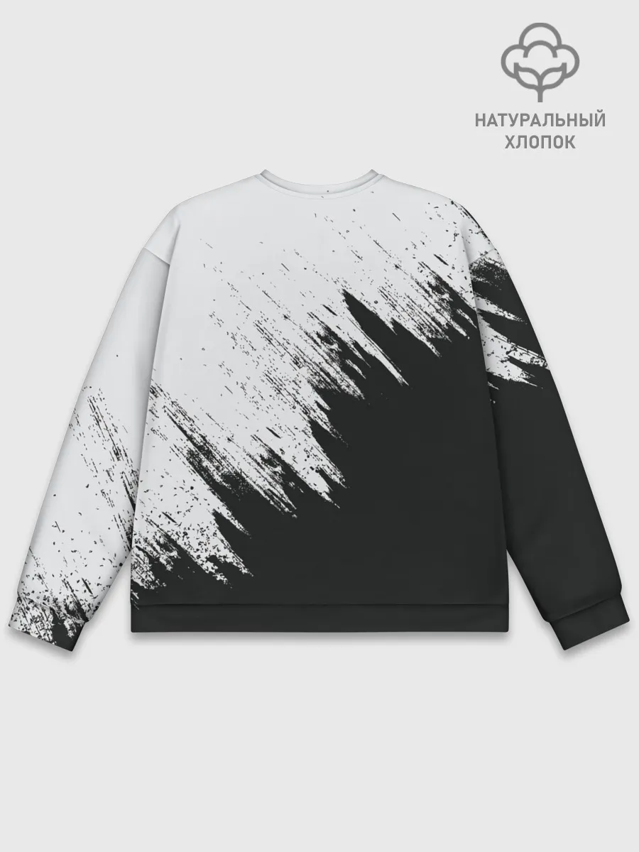 Мужской свитшот базовый / Краска и ничего лишнего!