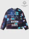 Мужской свитшот базовый / Watch Dogs