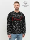 Мужской свитшот базовый / Формулы E=mc2