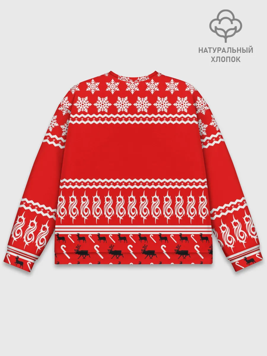 Мужской свитшот базовый / Праздничный Slipknot