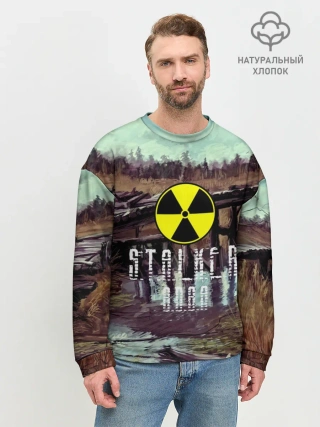 Мужской свитшот базовый / S.T.A.L.K.E.R ВОВА