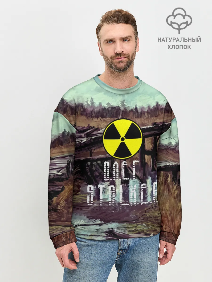 Мужской свитшот базовый / S.T.A.L.K.E.R ОЛЕГ