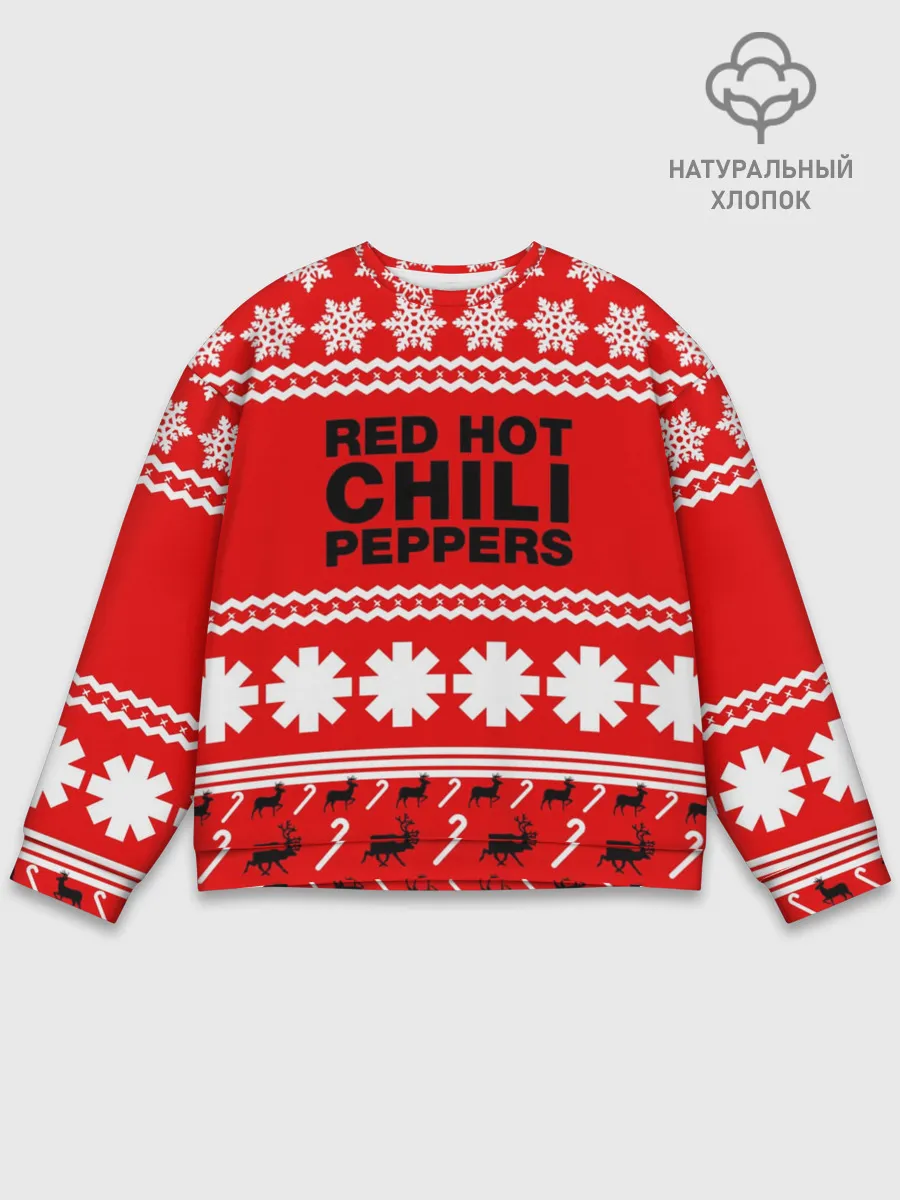 Мужской свитшот базовый / Праздничный RHCP