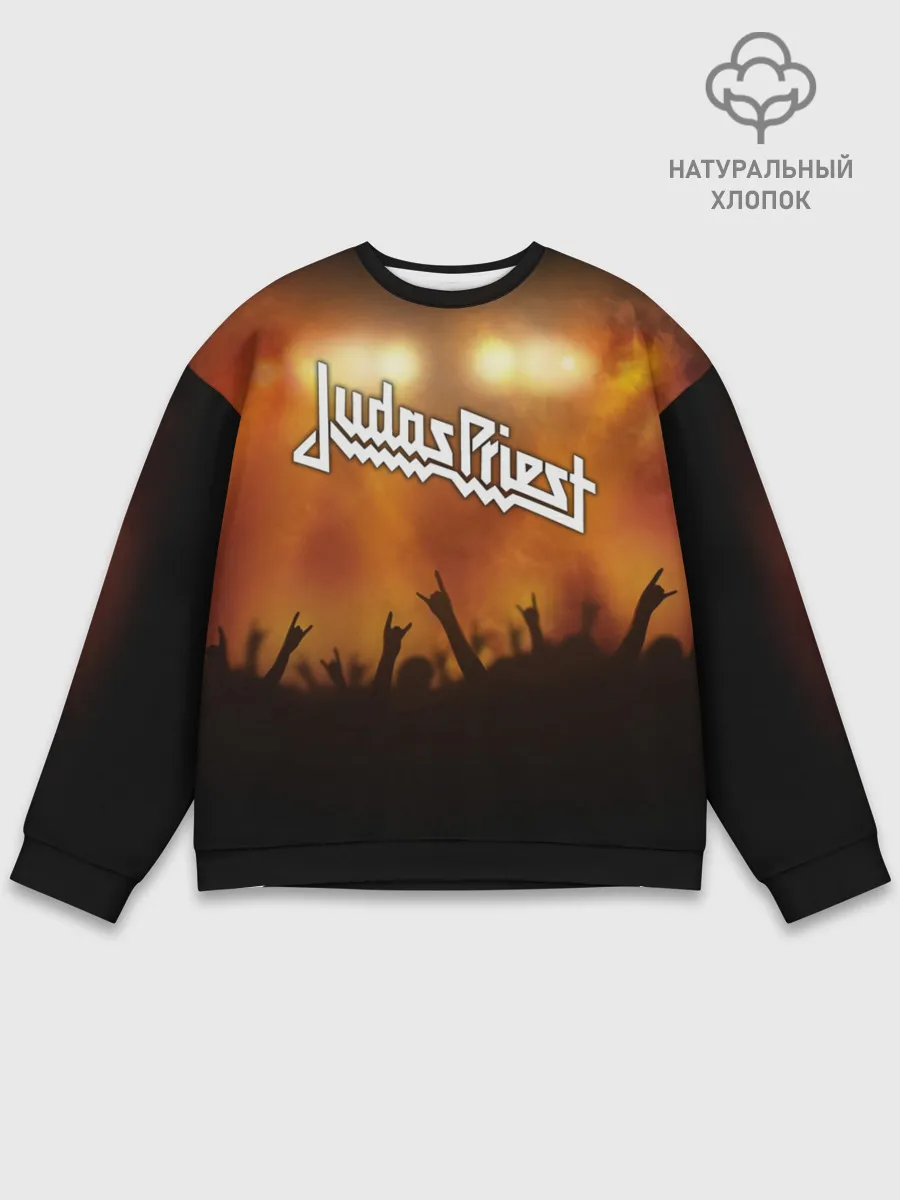 Мужской свитшот базовый / Judas Priest