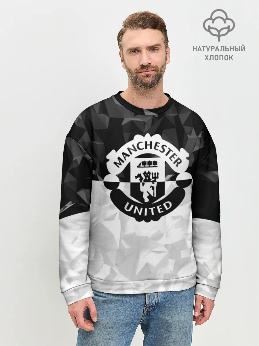 Мужской свитшот базовый / МАНЧЕСТЕР ЮНАЙТЕД | FCMU | MANCHESTER UNITED