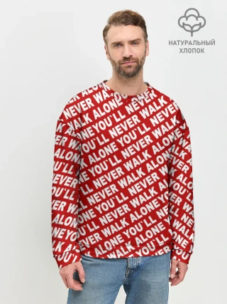 Мужской свитшот базовый / YNWA красный