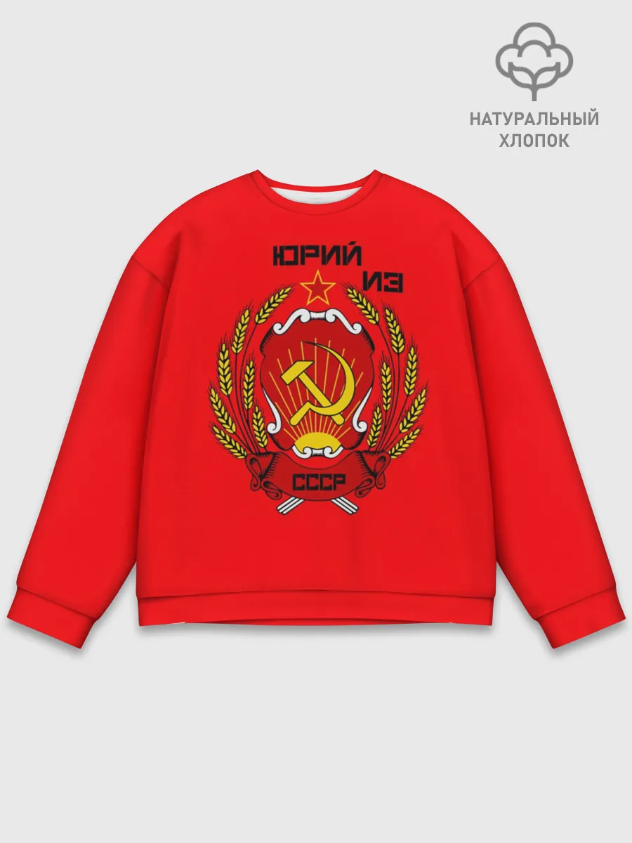 Мужской свитшот базовый / Юрий из СССР