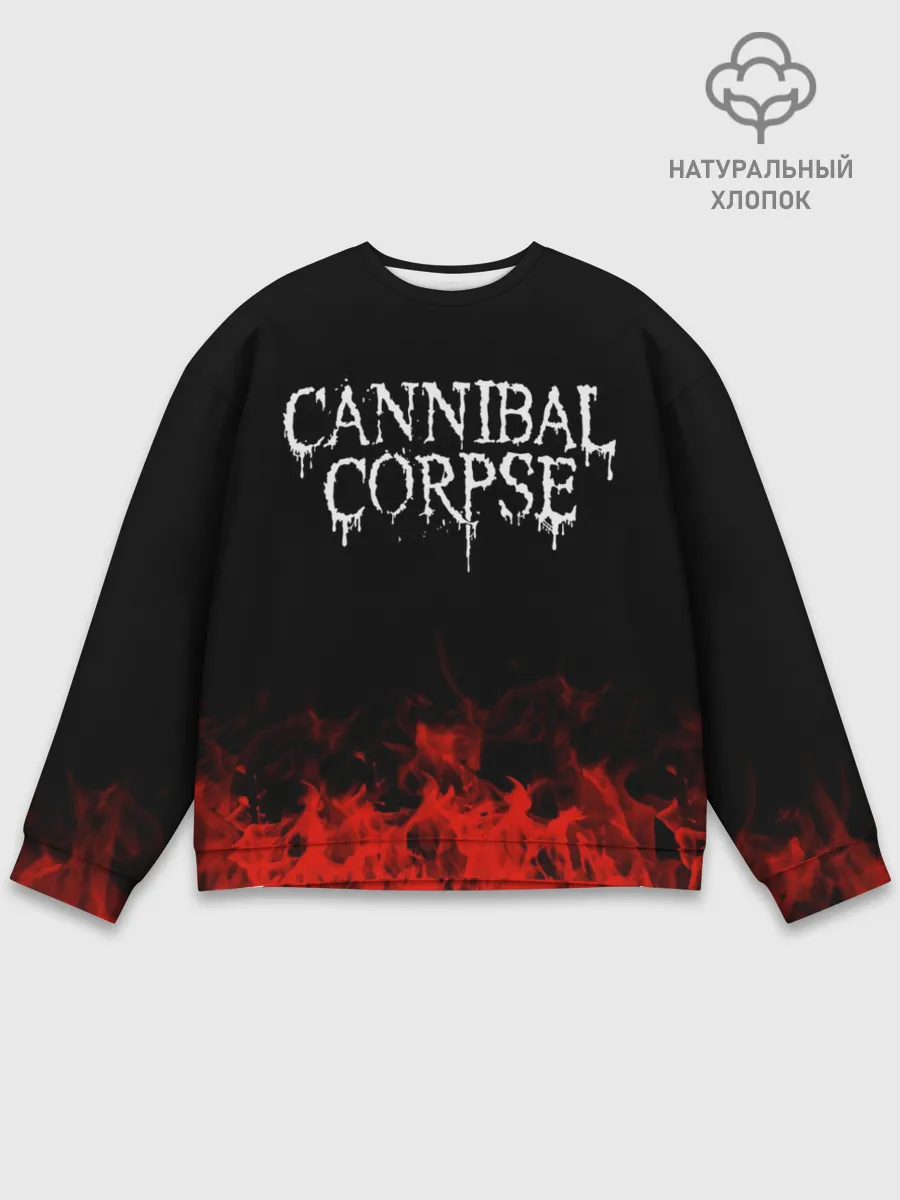 Мужской свитшот базовый / Cannibal Corpse