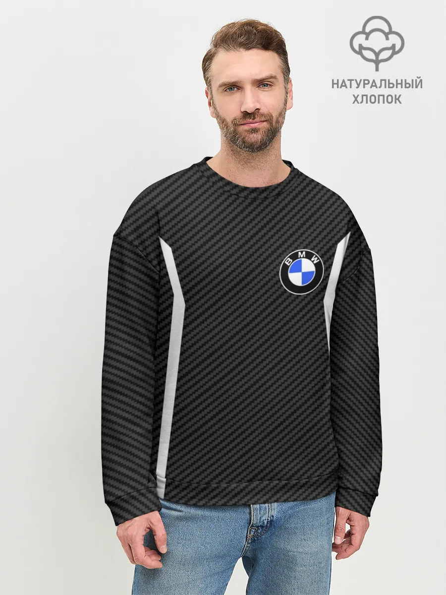 Мужской свитшот базовый / BMW CARBON | БМВ КАРБОН