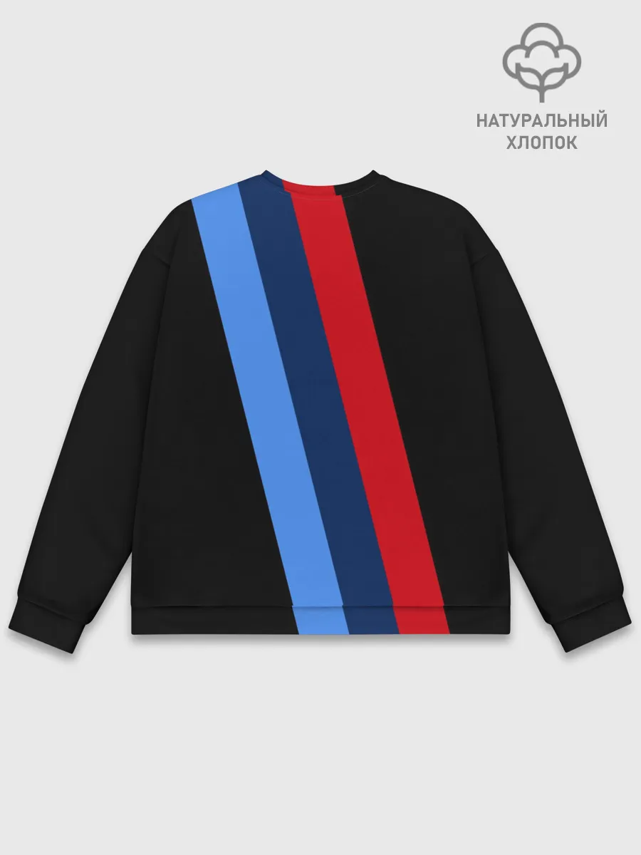 Мужской свитшот базовый / BMW 2021 M SPORT / БМВ М СПОРТ