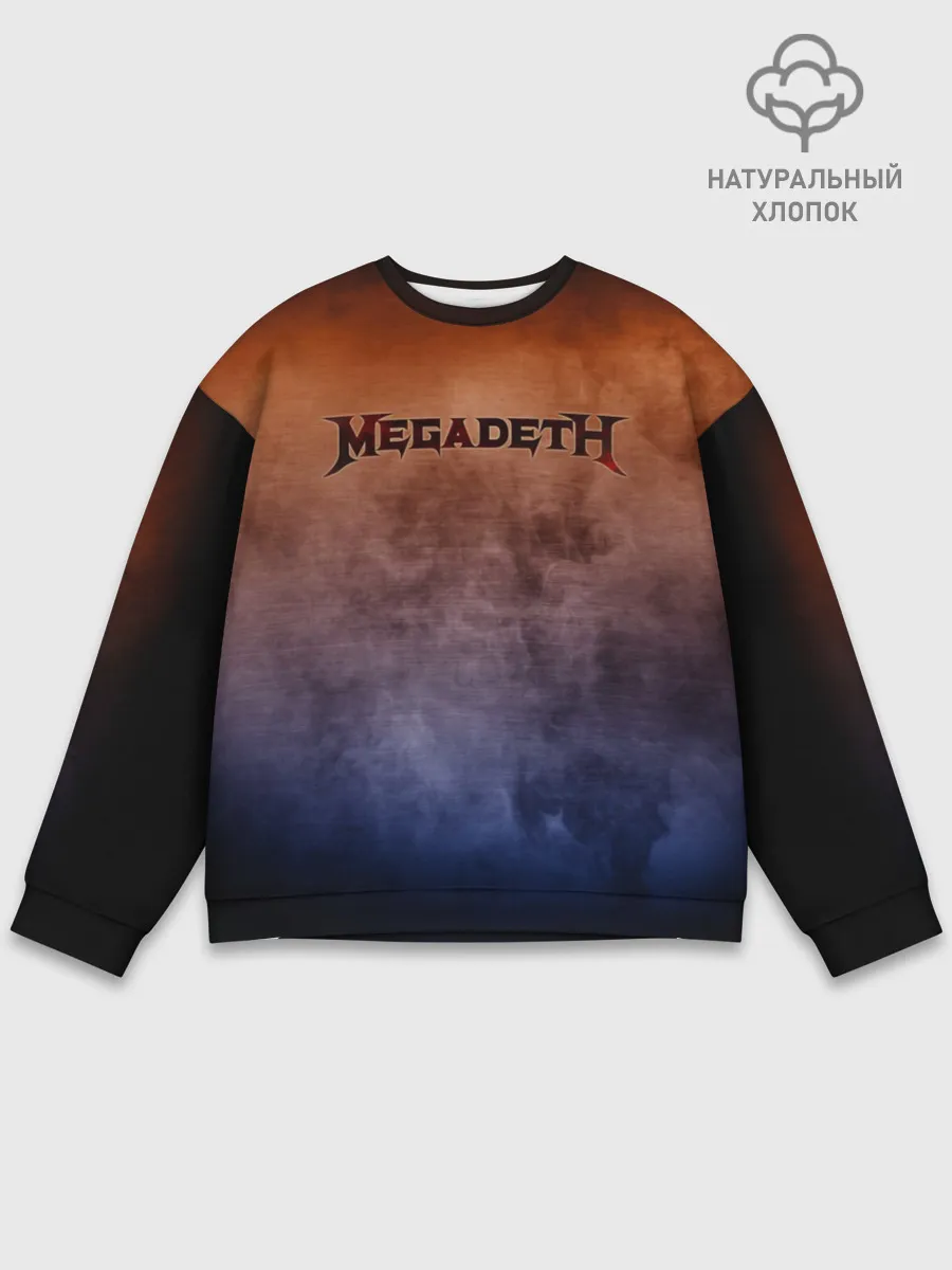 Мужской свитшот базовый / Megadeth
