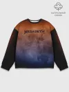 Мужской свитшот базовый / Megadeth