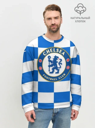 Мужской свитшот базовый / FC Chelsea