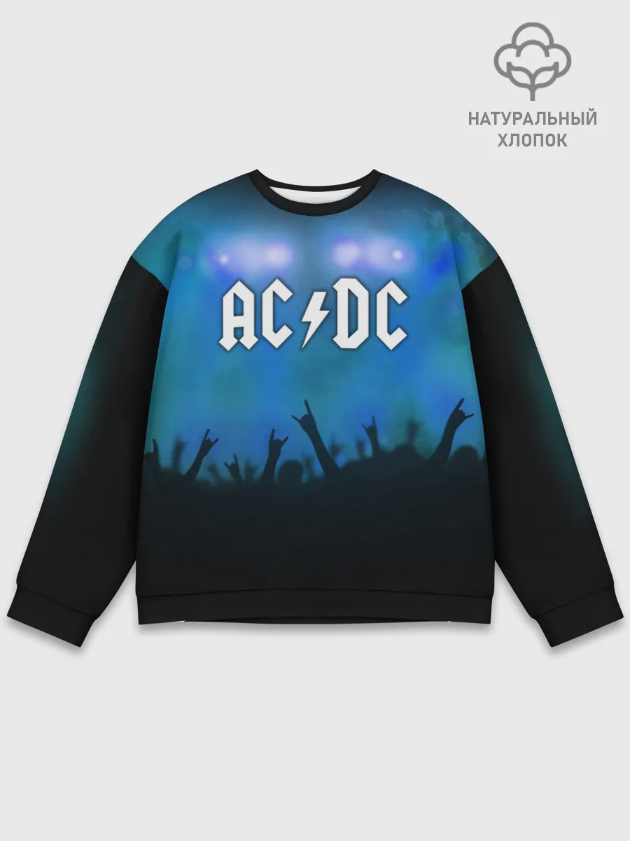 Мужской свитшот базовый / AC/DC