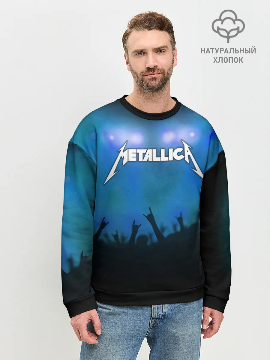 Мужской свитшот базовый / Metallica