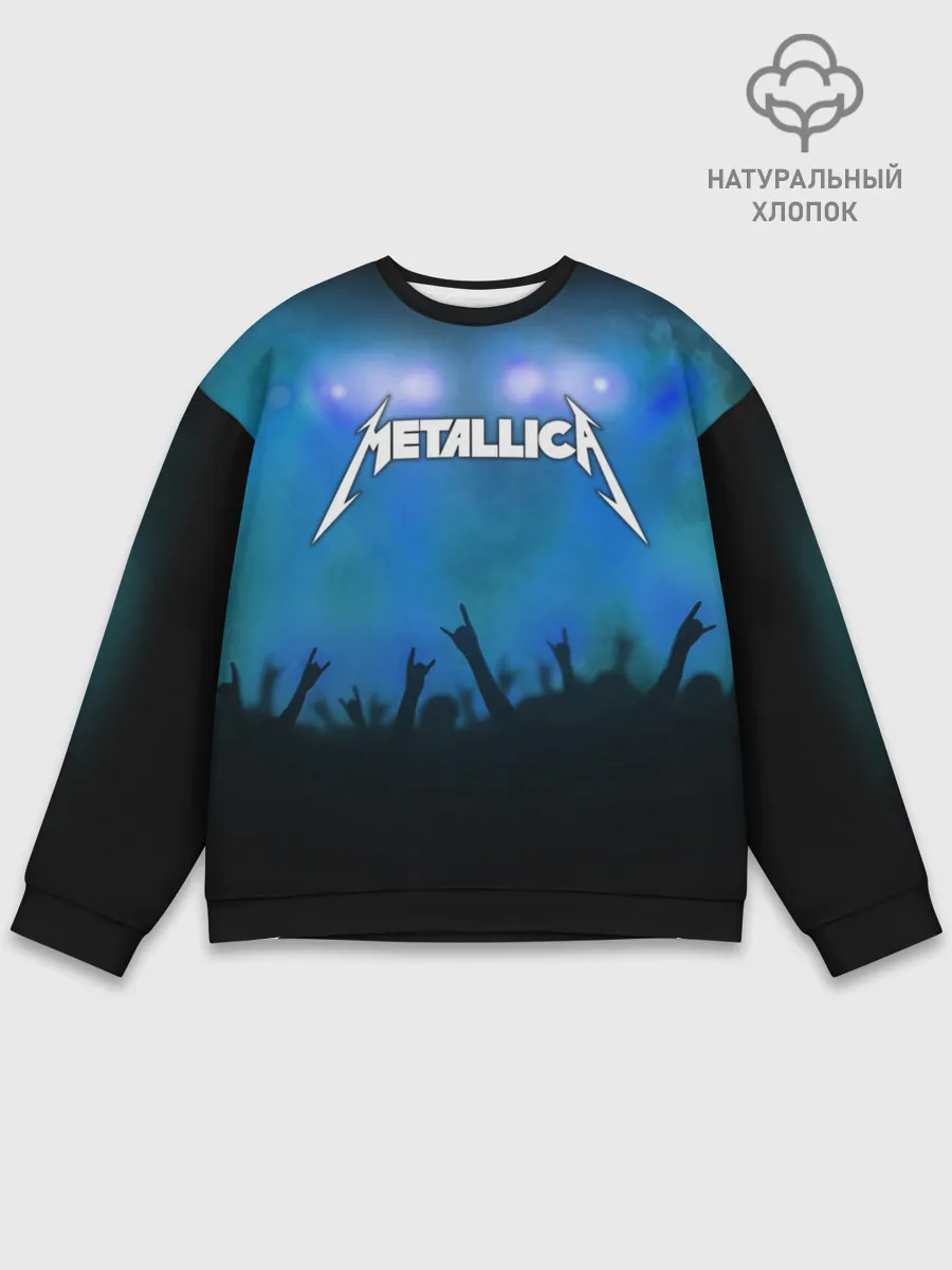 Мужской свитшот базовый / Metallica