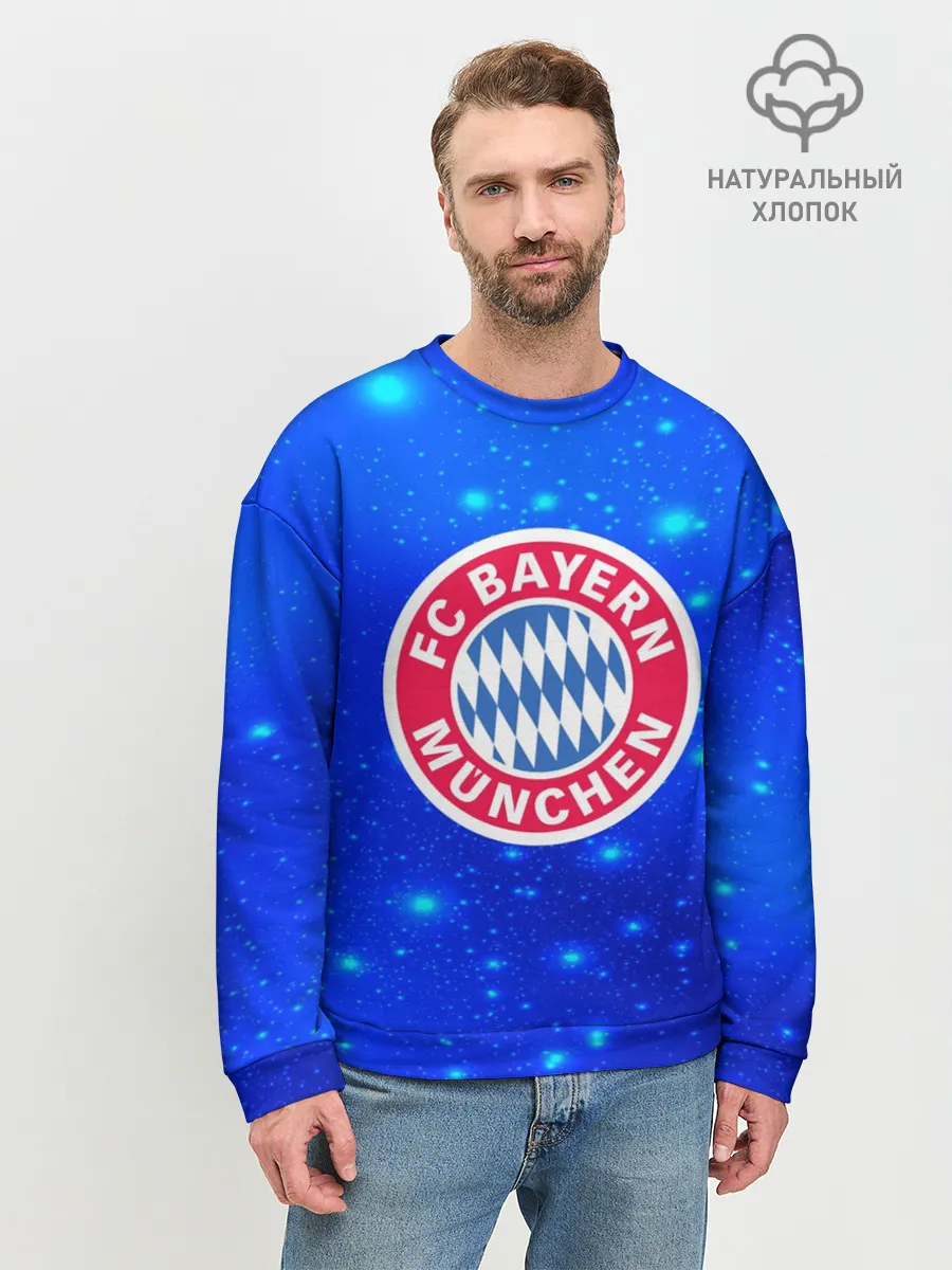 Мужской свитшот базовый / FC Bayern Munchen space 2018