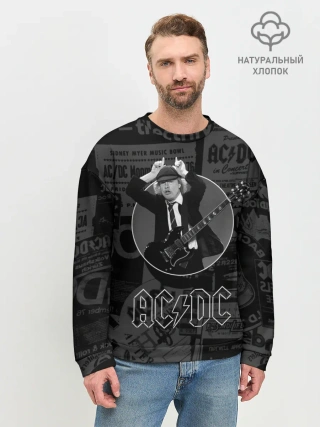Мужской свитшот базовый / AC/DC