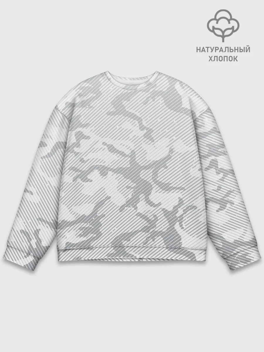 Мужской свитшот базовый / Lite Camouflage Lines
