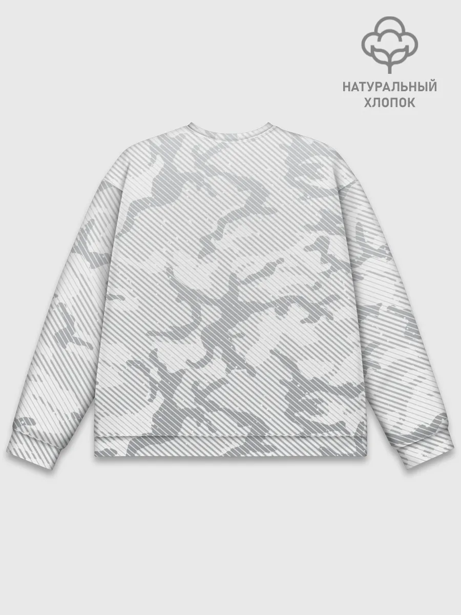 Мужской свитшот базовый / Lite Camouflage Lines