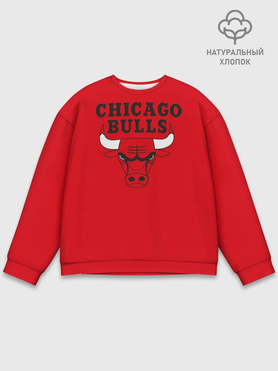 Мужской свитшот базовый / Chicago Bulls