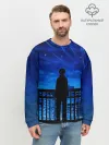 Мужской свитшот базовый / Аниме ночь