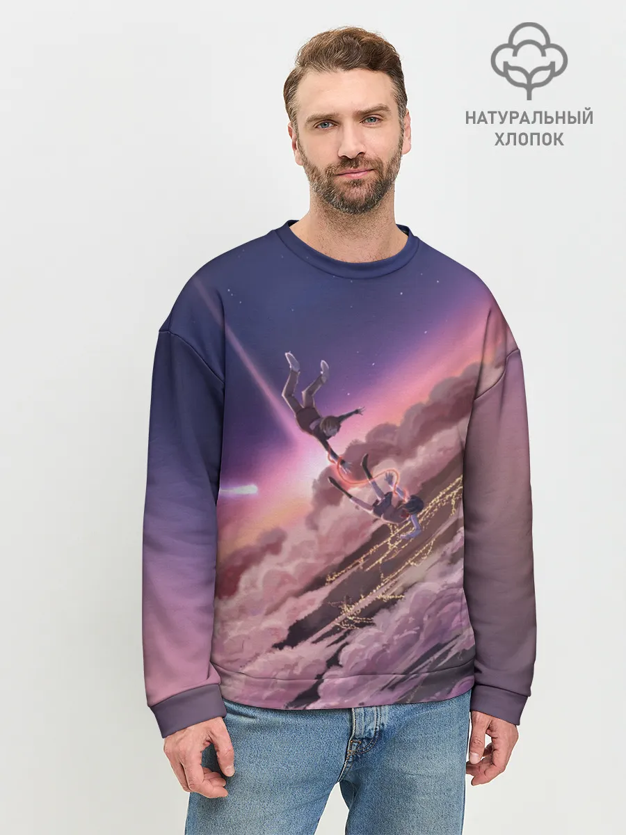 Мужской свитшот базовый / Falling