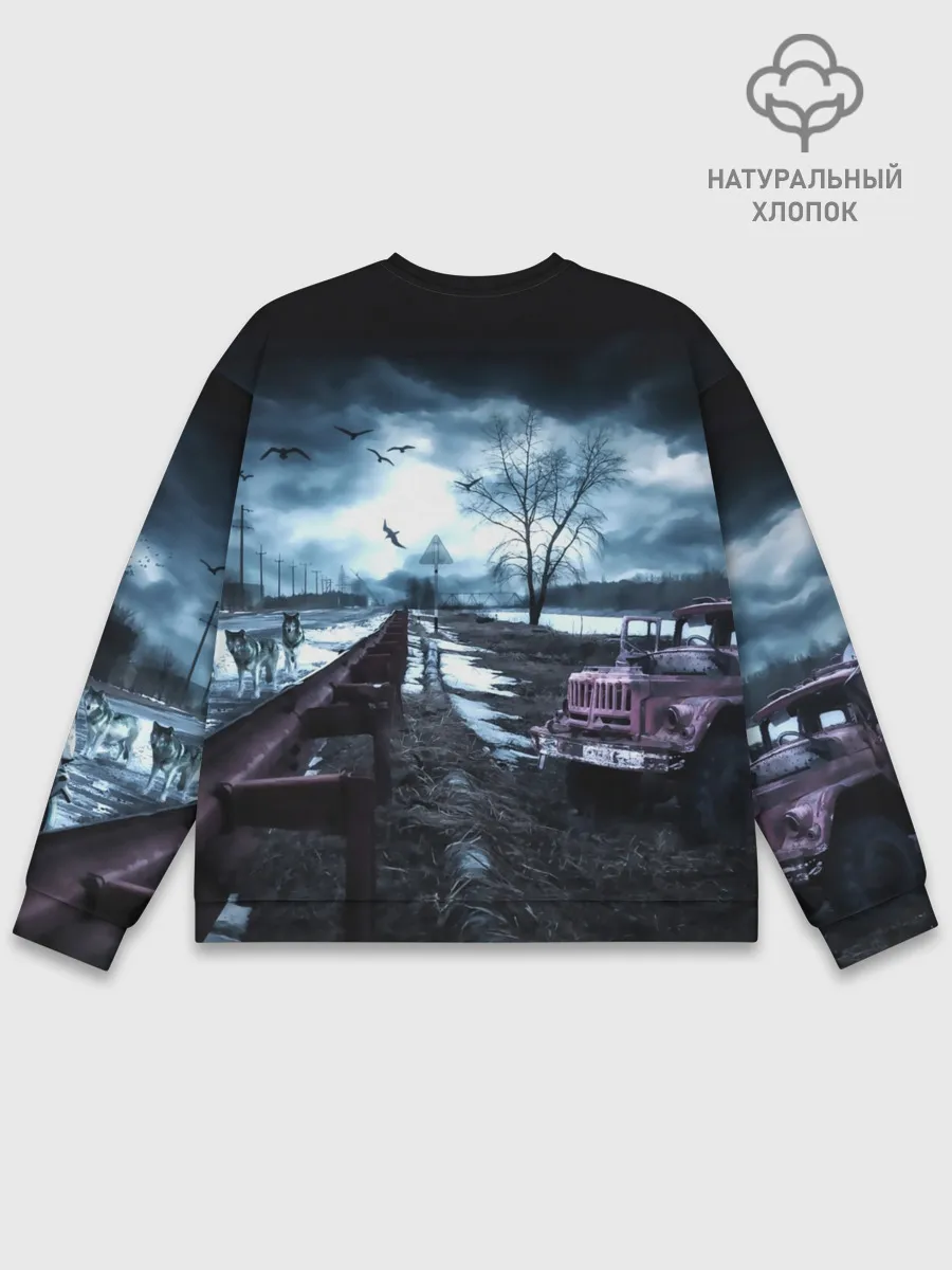 Мужской свитшот базовый / S.T.A.L.K.E.R. - Т.И.М.А.