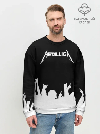 Мужской свитшот базовый / Metallica