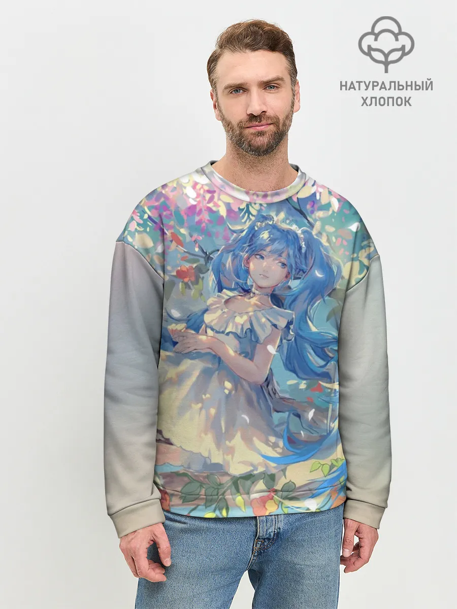 Мужской свитшот базовый / Мику