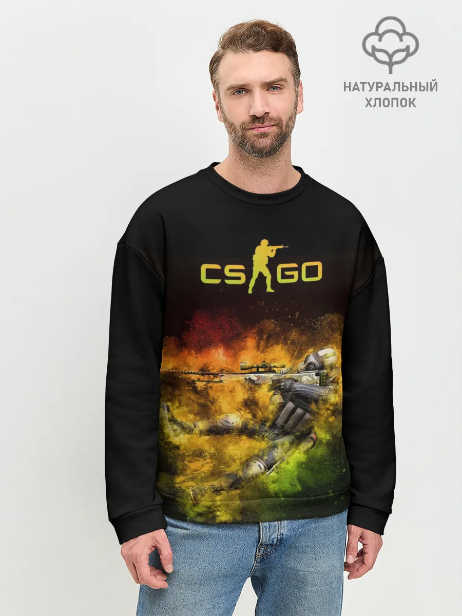 Мужской свитшот базовый / Counter-Strike