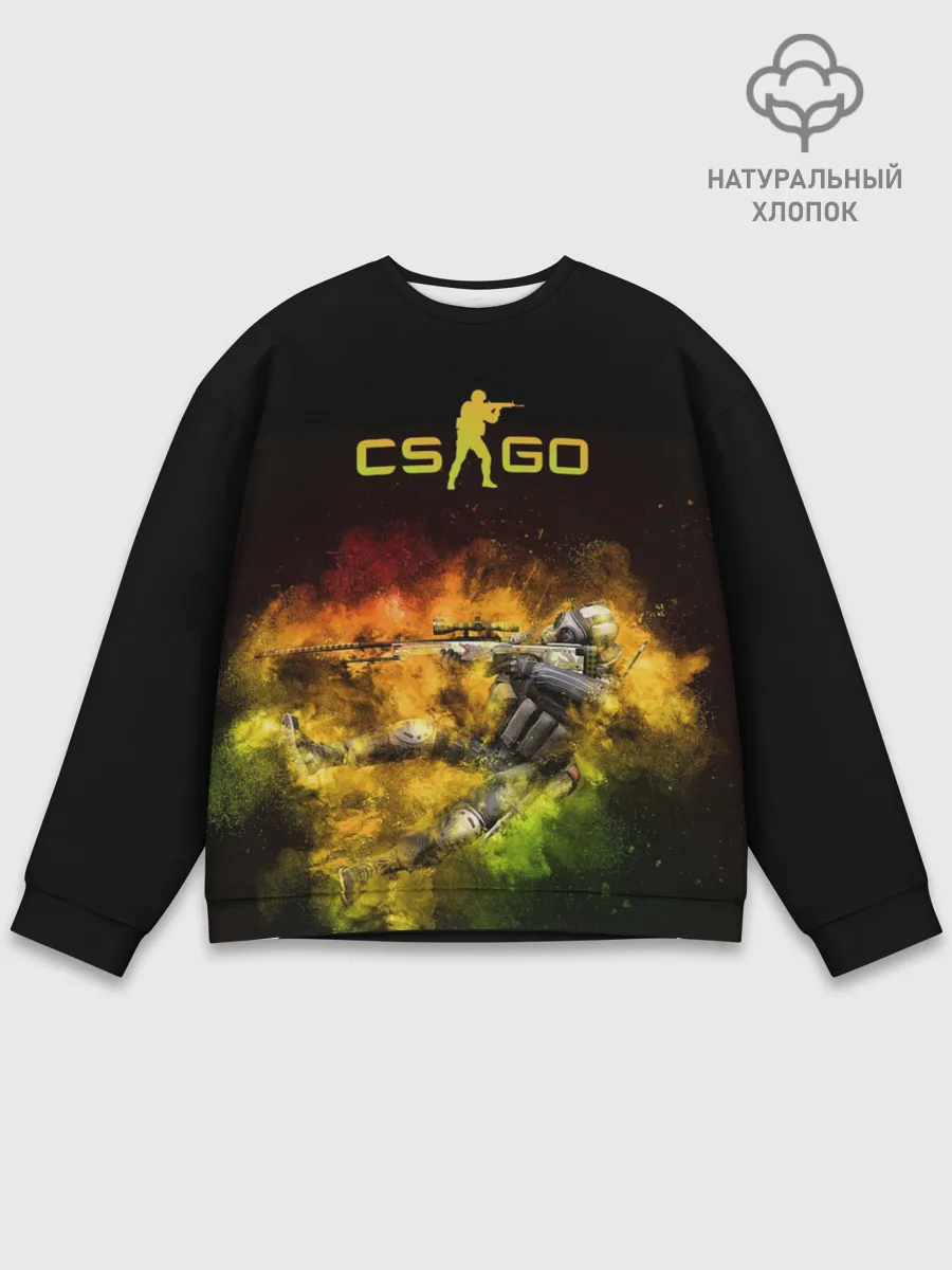 Мужской свитшот базовый / Counter-Strike