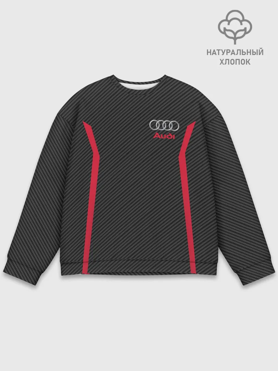 Мужской свитшот базовый / AUDI SPORT CARBON