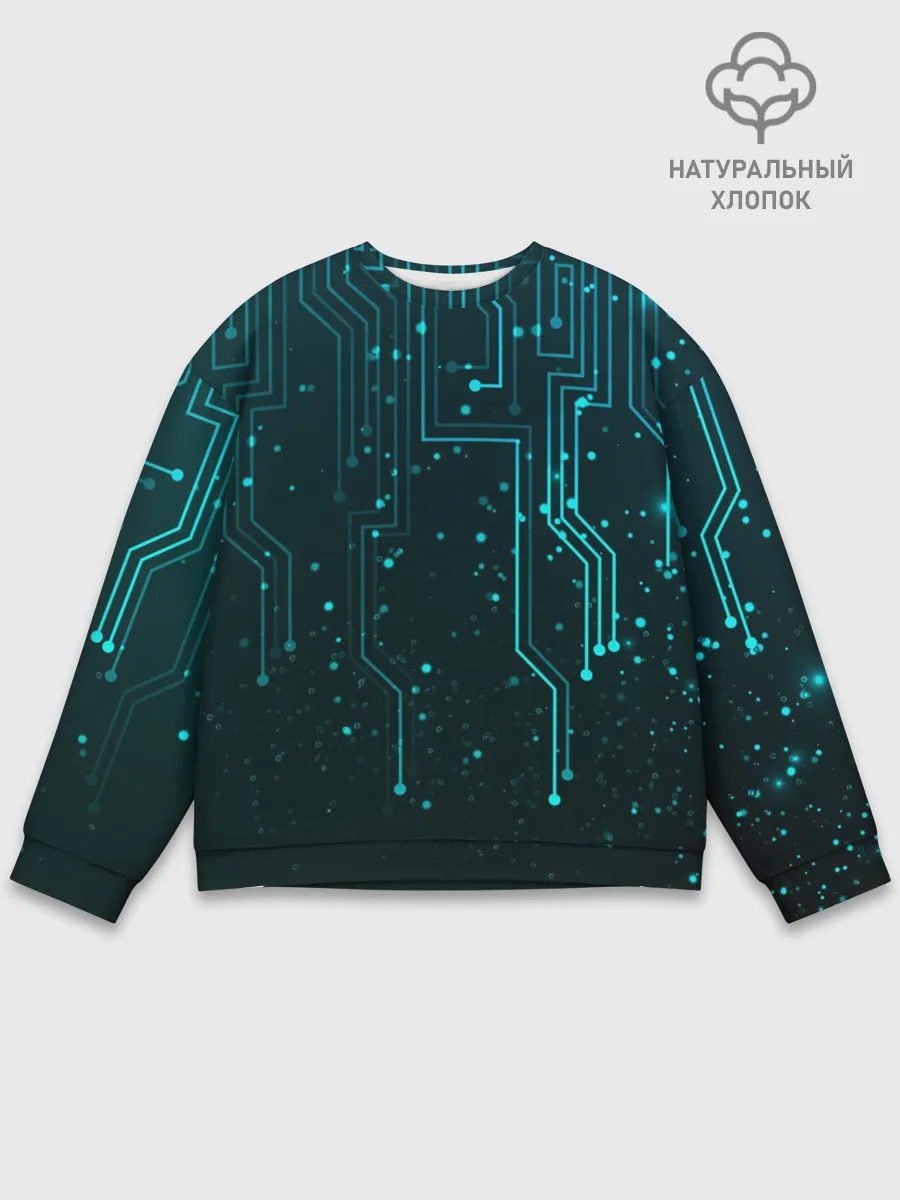 Мужской свитшот базовый / В стиле Трон новое поколения
