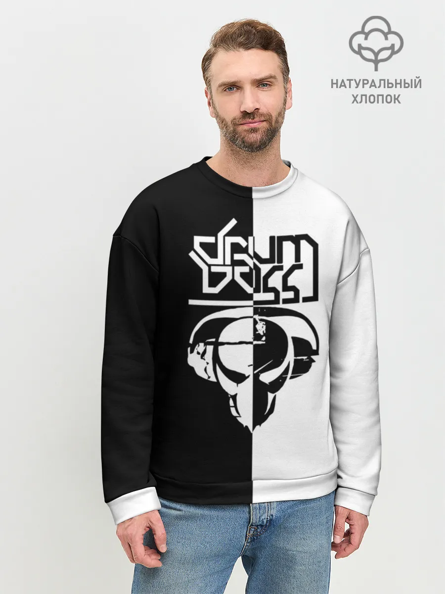 Мужской свитшот базовый / Drum and bass