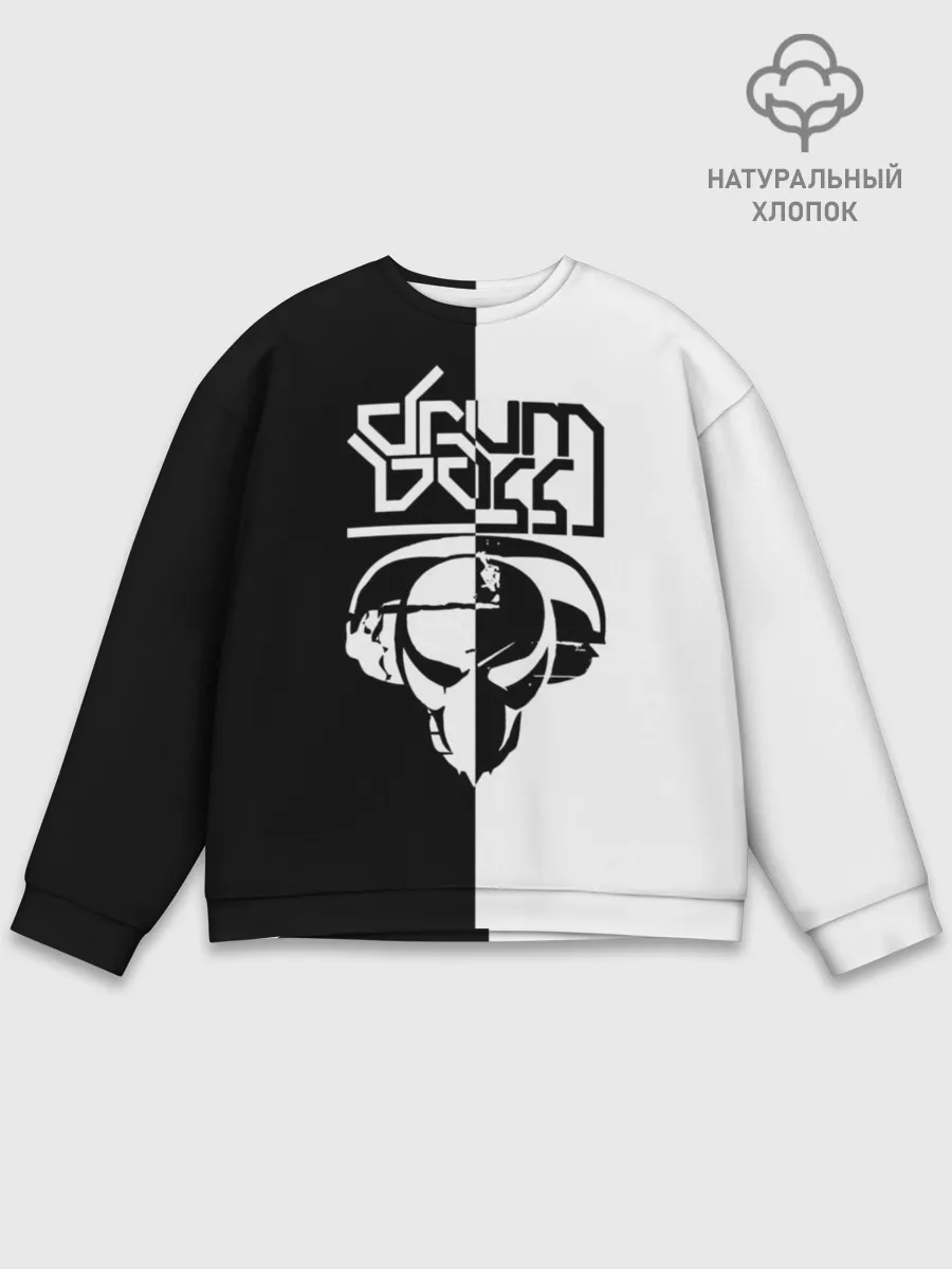 Мужской свитшот базовый / Drum and bass