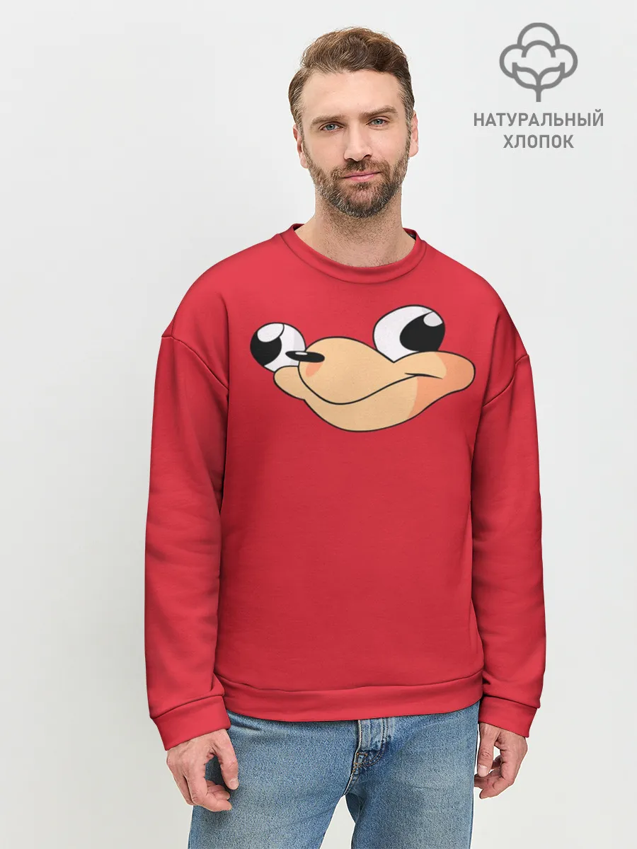 Мужской свитшот базовый / Red