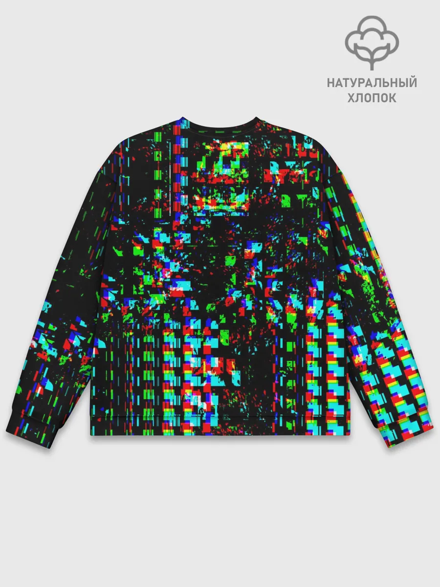 Мужской свитшот базовый / Optical abstract