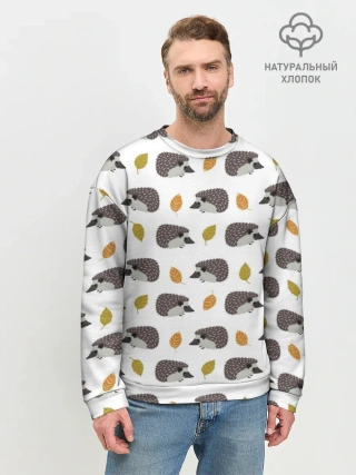 Мужской свитшот базовый / чего такой колючий?