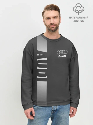 Мужской свитшот базовый / AUDI | АУДИ